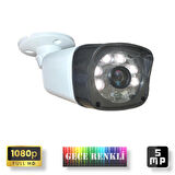 Qromax 11 Kameralı Set - Hareket Algılayan Gece Renkli Gösteren 5 MP SONY Lensli 6 Warm Ledli 1080P FULLHD Güvenlik Kamerası Seti 516W