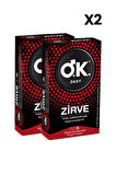 Okey Zirve Prezervatif 10'lu x2 Adet
