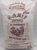 TAM BUĞDAY UNU SU DEĞİRMENİNDE ÇEKİLMİŞ.5 KG.