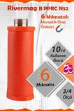 Güçlendirilmiş 6 Mıknatıslı N52 Manyetik Kireç Kırıcı Önleyici 3/4 Beyaz Eşya Banyo Tesisatı