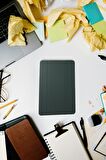 iPad Pro 12.9 inç (2022) Uyumlu Fuchsia İntelligent Tablet  Kılıfı 
