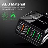 Zuidid 3.0 USB 48 Watt Hızlı Şarj Aleti Beyaz