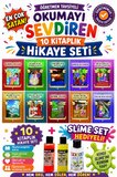 4.Sınıf Öğretmen Tavsiyeli Okumayı Sevdiren 80 Sayfa 10 Kitaplık Hikaye Seti-2 (Slime Set Hediyeli)