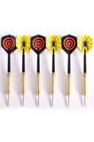Tosima 18 İnç Profesyonel Dart Seti Dart Tahtası ve 6 18 Gr Adet Dart Oku 
