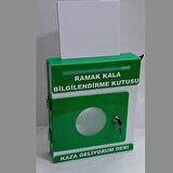 yeşil pleksi A-4 ramak kala kutusu