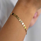 Yuvarlak Pullu Bileklik