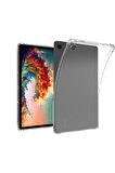 Samsung Galaxy Tab A9 Plus Uyumlu Fuchsia Anti Şeffaf Silikon Kılıf