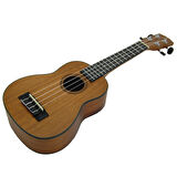 Ardor LSK2122N Ukulele CİLASIZ, MAT Kılıf Hediyeli