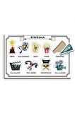 Sinema, Renkli Tutacaklı Zeka Geliştirici Puzzle