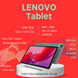 LENOVO Tab  LTE 11 inç 8/128GB Folio Kılıf+ Kalem Tablet