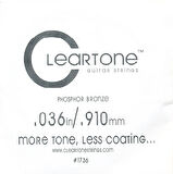 Cleartone Acoustic Phos-Bronze 036 Tek Tel Akustik Gitar Tek Tel