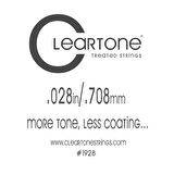 Cleartone Plain Single 028 - Tek Tel Elektro Gitar Tek Tel