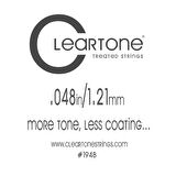 Cleartone Plain Single 048 - Tek Tel Elektro Gitar Tek Tel