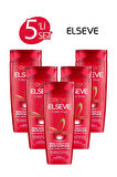 Elseve Renk Koruyucu Ve Nemlendirici Şampuan 360 ml X 5 Adet