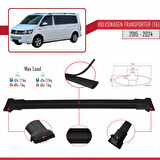 Volkswagen T6 Transporter 2015-2024 Arası ile Uyumlu FLY Model Ara Atkı Tavan Barı Siyah 3 Adet