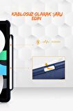 Qpen iPad 4 9.7 inç Uyumlu 360° Tablet Deri Kılıf