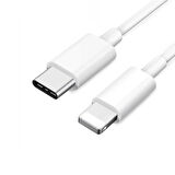Type-C - Lightning 25Cm Kısa Şarj Kablosu 20w