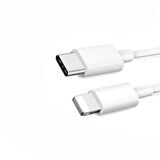 Type-C - Lightning 25Cm Kısa Şarj Kablosu 20w