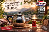 ASKUR ALUMİNYUM DEMLİK ÇAYDANLIK NO 18