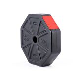Tan Spor 20 KG(4X5KG)Ağırlık Plakası  Sekizgen Köşeli Paleti (Kırmızı Kapaklı)