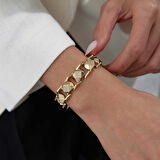 Taşlı Köşegen Bileklik