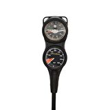 KRAKEN Gösterge Konsol İkili BIGLINE 63 mm Siyah Ayarlı