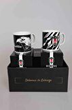 DEKOMUS GIFT BOX ÖZEL KUTULU LİSANSLI 2'Lİ BEŞİKTAŞ KUPA