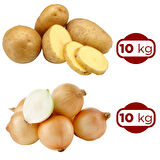 GELTAT Patates Afyon 10 Kg + Kuru Soğan 10 kg 