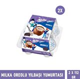 Milka Oreolu Yılbaşı Yumurtası 112 gr – 2 Adet