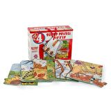 Eğitici Renkli Mevsimler Puzzle - Çocuk Mevsimler 4lü Yapboz