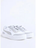 Puma 37303119 Carina Lift Puma White-Har Beyaz - Gri Kadın Lifestyle Ayakkabı