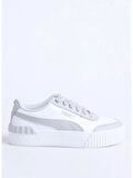 Puma 37303119 Carina Lift Puma White-Har Beyaz - Gri Kadın Lifestyle Ayakkabı