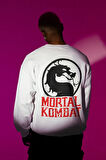 Mortal Kombat Baskılı Unisex Oversize Anime Sweatshirt