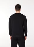 Ko Samui Kapüşon Yaka Siyah Erkek Sweatshırt SEW G511 REPOCKET_REPOCKET REGULAR