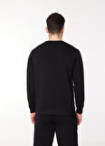 Ko Samui Kapüşon Yaka Siyah Erkek Sweatshırt SEW G511 REPOCKET_REPOCKET REGULAR