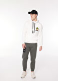 Ko Samui Kapüşon Yaka Krem Erkek Sweatshırt HEW G503 HANDY_DOWNTOWN REGULAR FIT