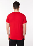 Ko Samui Bisiklet Yaka Baskılı Kırmızı Erkek T-Shirt MTT G540 REKST_REFLECTOR REGULAR