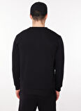 Ko Samui Kapüşon Yaka Siyah Erkek Sweatshırt SEW G501 MOUSE_DOWNTOWN REGULAR FIT