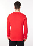 Ko Samui Kapüşon Yaka Kırmızı Erkek Sweatshırt SEW G501 MOUSE_DOWNTOWN REGULAR FIT
