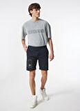 Ko Samui Normal Siyah Erkek Sweat Şort KBTX S211 REPOCKET_REPOCKET REGULAR