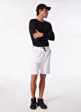 Ko Samui Normal Beyaz Erkek Sweat Şort KBQX BASIC S4_BASIC REGULAR FIT SWE
