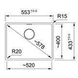 Franke Maris Mrg 210/110-52 Bianco Granit Eviye Actıve Plus Doccia 2.0 Armatür Sıvı Sabunluk Üçlü Set Bianco