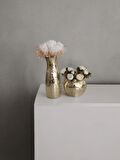 IŞILTI HOME DESIGN AYNALI CAM VAZO AÇIK GOLD 2 Lİ SET 