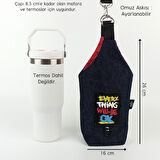 Woodycord El Yapımı U Model Everything Will Be OK Termos Kılıfı  iceflow 0,89