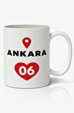 Ankara Baskılı Kupa Bardak Baskılı Kahve Kupa Bardak