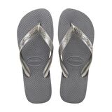 Havaianas Top Tiras Kadın Gümüş Terlik