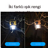 3 farklı moda sahip kamp lambası masa lambası