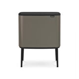 Brabantia Çöp Kutusu 36 lt Dokunmatik Bo Touch Platinium 315787 