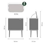 Brabantia Çöp Kutusu 36 lt Dokunmatik Bo Touch Platinium 315787 
