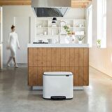 Brabantia Çöp Kutusu 36 lt Pedallı Bo Beyaz 121388